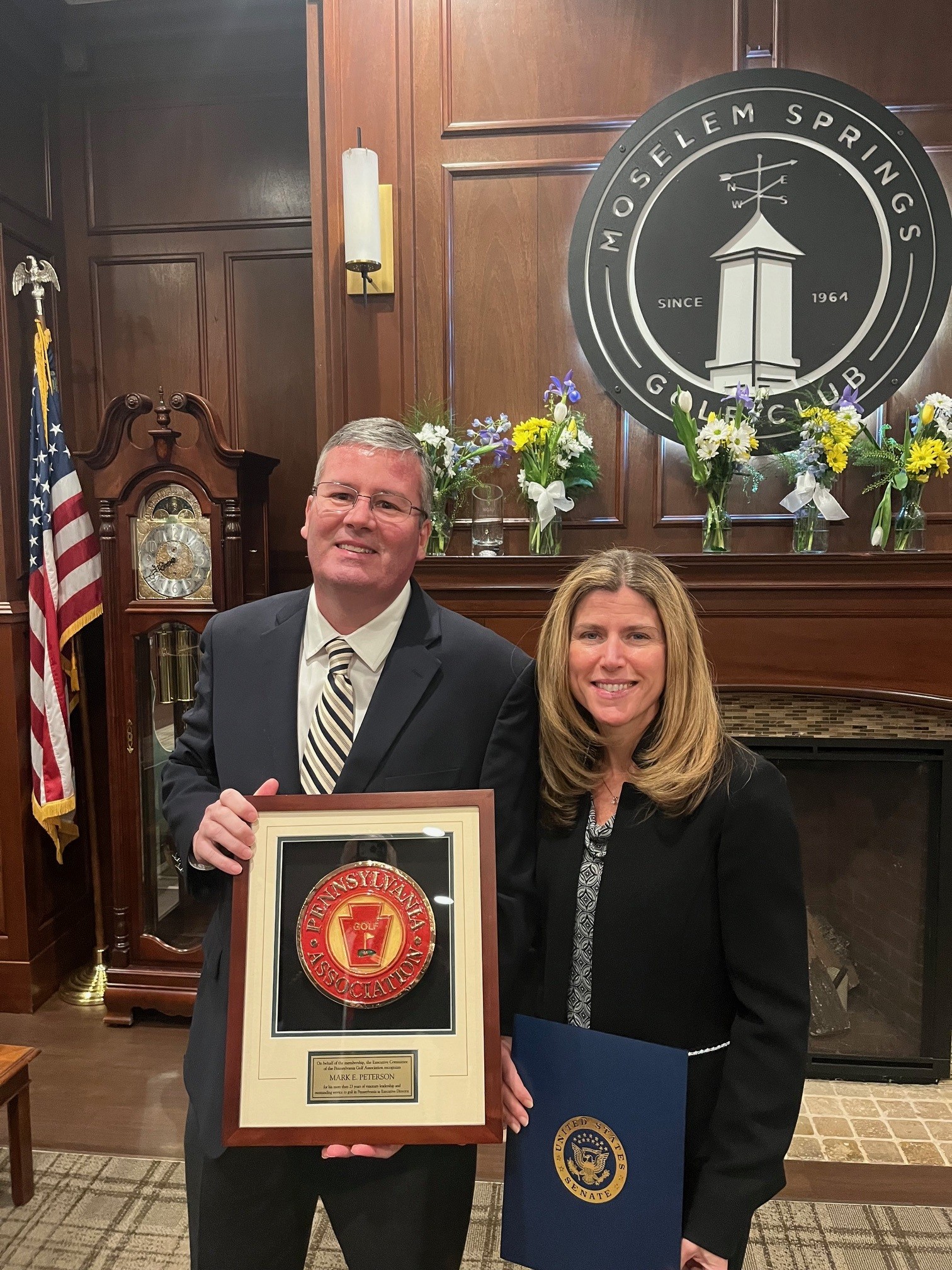 Mark Peterson Honored for 23 Years of Service